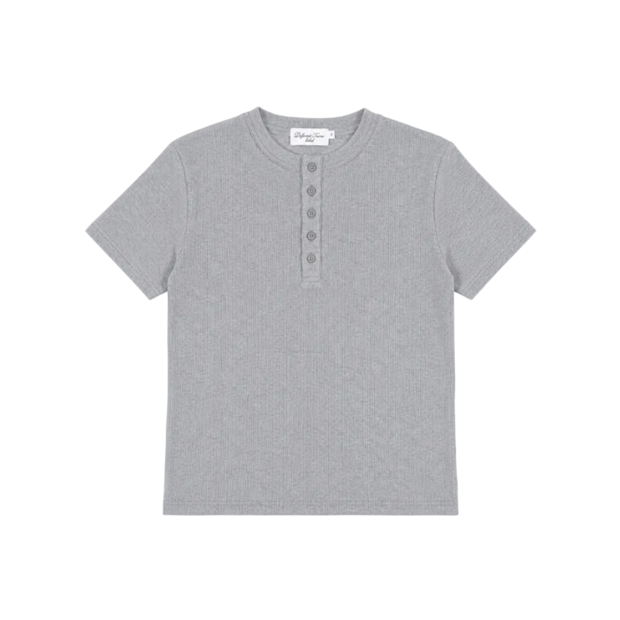 GREY HENLEY SHIRT