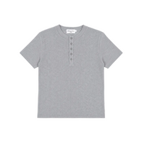 GREY HENLEY SHIRT